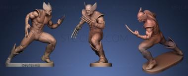 3D model Wolverine (STL)